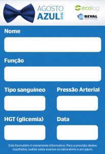 Cartão de exames